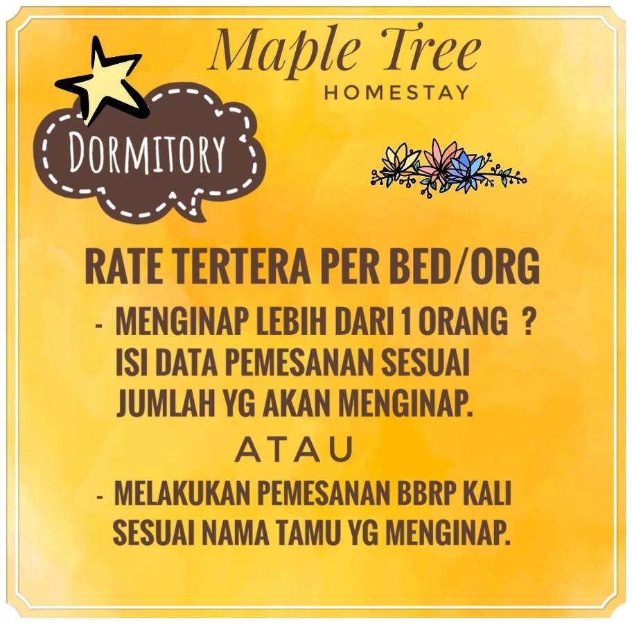 Maple Tree Homestay Maguwo Exterior foto